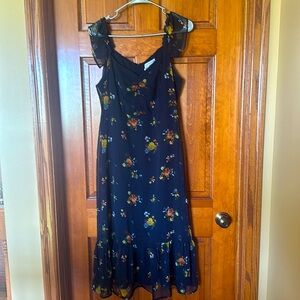 Urban outfitters, floral midi dress